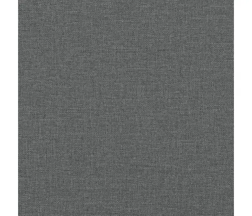 Atsperu Gulta Ar Matraci, Tumši Pelēka Audums, 140X190 Cm Vidaxl