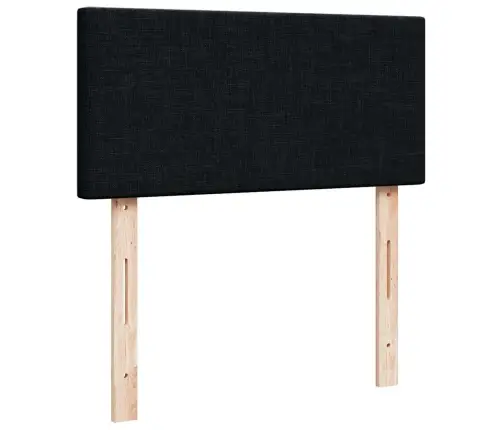 Kontinentaalvoodi Madratsiga, Must, 80X200 cm Kangas