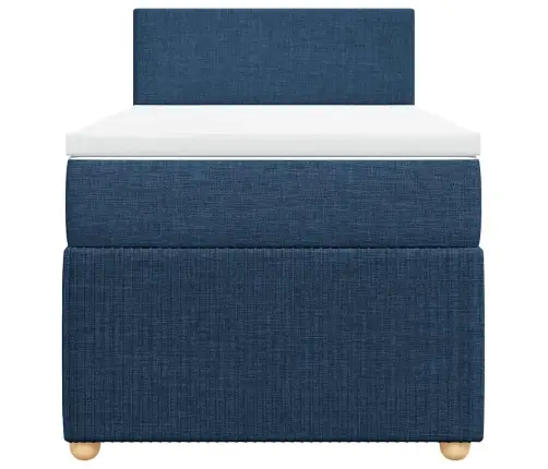 Kontinentaalvoodi Madratsiga, Sinine, 90X200 cm Kangas