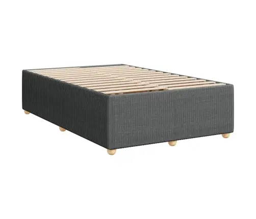 Kontinentaalvoodi Madratsiga, Tumehall, 120X200 cm Kangas