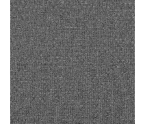 Atsperu Gulta Ar Matraci, Tumši Pelēka Audums, 140X190 Cm Vidaxl