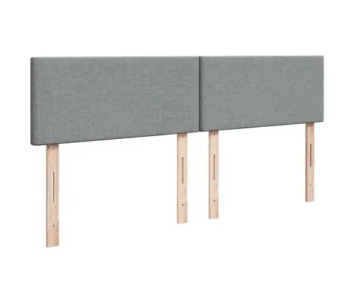 Kontinentaalvoodi Madratsiga, Helehall, 180X200 cm Kangas