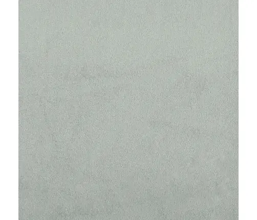 Atsperu Gulta Ar Matraci, Gaiši Pelēka Samts, 80X200 Cm Vidaxl