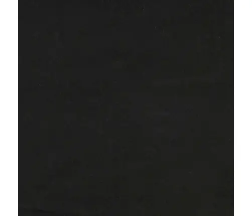 Atsperu Gulta Ar Matraci, Melna Samts, 100X200 Cm Vidaxl