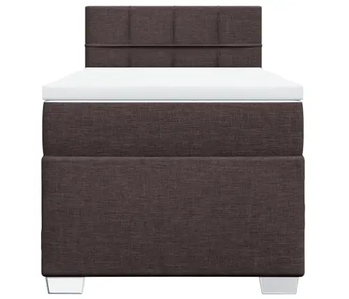 Kontinentaalvoodi Madratsiga, Tumepruun, 80X200 cm Kangas