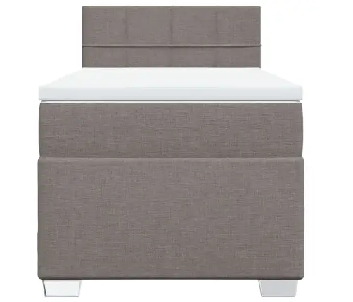 Kontinentaalvoodi Madratsiga, Pruunikashall, 90X190 cm Kangas