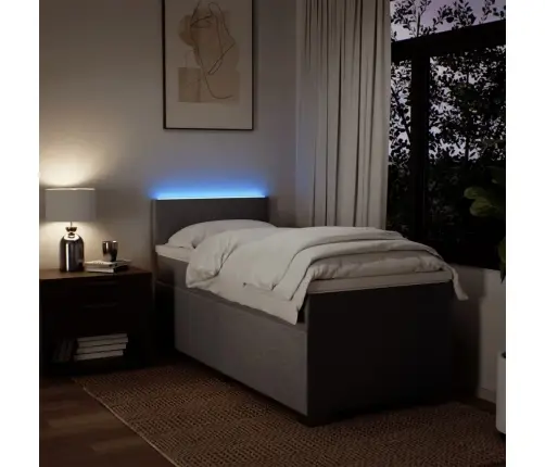 Kontinentaalvoodi Madratsiga, Pruunikashall, 100X200 cm Kangas