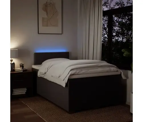 Kontinentaalvoodi Madratsiga, Tumepruun, 120 X 190 cm Kangas