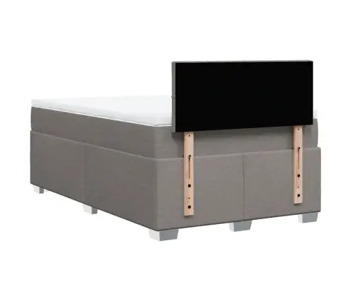 Kontinentaalvoodi Madratsiga, Pruunikashall, 120X190 cm Kangas