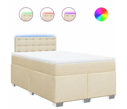 Kontinentaalvoodi Madratsi, Kreemjas, 120X190 cm Kangas