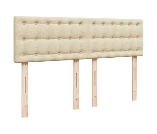 Kontinentaalvoodi Madratsiga, Kreemjas, 140X200 cm Kangas