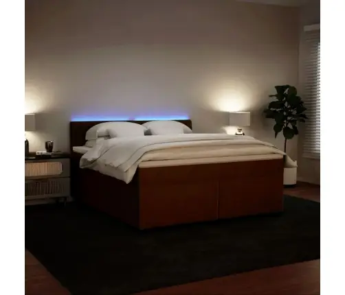 Kontinentaalvoodi Madratsiga, Roosa, 180X200 cm Samet