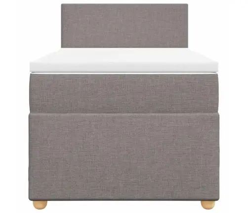 Kontinentaalvoodi Madratsiga, Pruunikashall, 80X200 cm Kangas