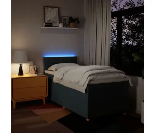 Kontinentaalvoodi Madratsiga, Sinine, 80X200 cm Kangas