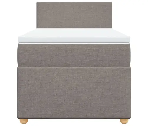 Kontinentaalvoodi Madratsiga, Pruunikashall, 100X200 cm Kangas