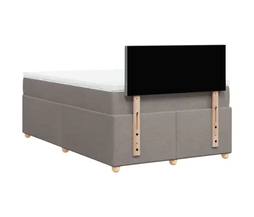 Kontinentaalvoodi Madratsiga, Pruunikashall, 120X190 cm Kangas