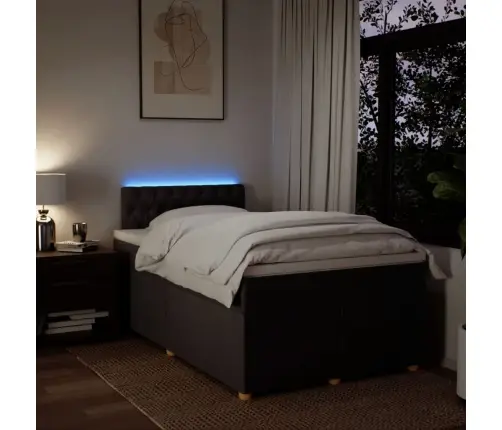 Kontinentaalvoodi Madratsiga, Tumepruun, 120 X 190 cm Kangas