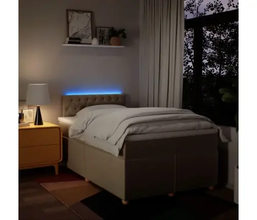 Kontinentaalvoodi Madratsi, Kreemjas, 120X190 cm Kangas