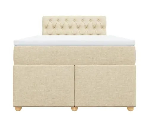 Kontinentaalvoodi Madratsi, Kreemjas, 120X190 cm Kangas