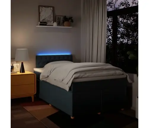 Kontinentaalvoodi Madratsiga, Sinine, 120X200 cm Kangas