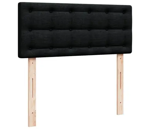 Kontinentaalvoodi Madratsiga, Must, 120X200 cm Kangas