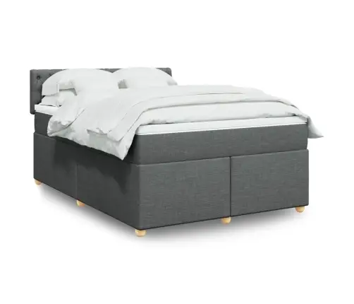 Kontinentaalvoodi Madratsiga,Tumehall, 140X190 cm Kangas