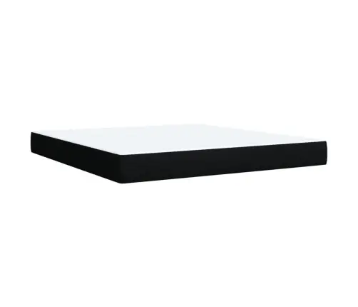 Kontinentaalvoodi Madratsiga, Must, 180X200 cm Kangas