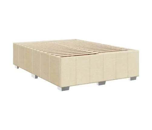 Kontinentaalvoodi Madratsiga, Kreemjas, 140X190 cm Kangas