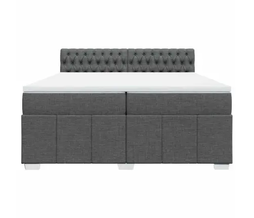 Kontinentaalvoodi Madratsiga, Tumehall, 200X200 cm Kangas