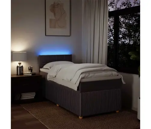 Kontinentaalvoodi Madratsiga, Tumepruun, 80X200 cm Kangas