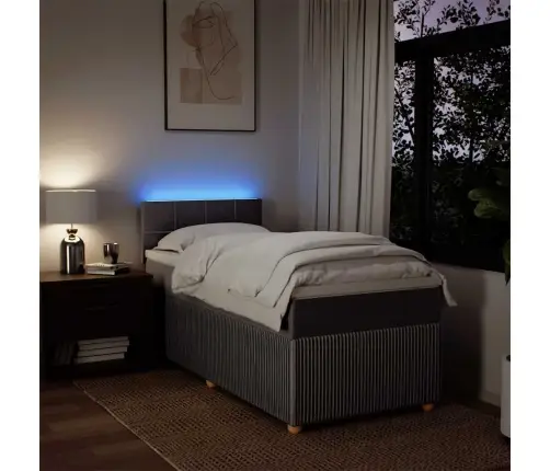 Kontinentaalvoodi Madratsiga, Pruunikashall, 80X200 cm Kangas