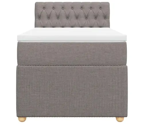 Kontinentaalvoodi Madratsiga, Pruunikashall, 100X200 cm Kangas