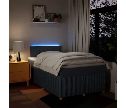 Kontinentaalvoodi Madratsiga, Sinine, 120X200 cm Kangas