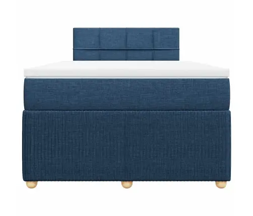 Kontinentaalvoodi Madratsiga, Sinine, 120X200 cm Kangas