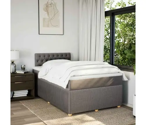 Kontinentaalvoodi Madratsiga, Pruunikashall, 120X200 cm Kangas