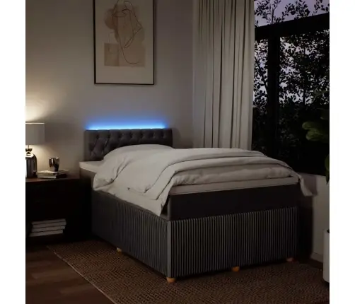 Kontinentaalvoodi Madratsiga, Pruunikashall, 120X200 cm Kangas