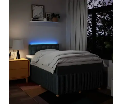 Kontinentaalvoodi Madratsiga, Sinine, 120X200 cm Kangas