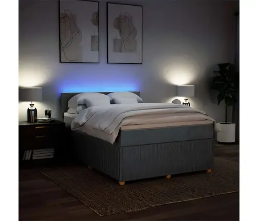 Kontinentaalvoodi Madratsiga,Tumehall, 140X190 cm Kangas