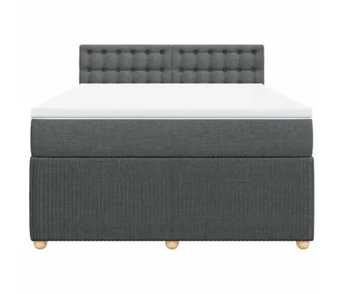 Kontinentaalvoodi Madratsiga,Tumehall, 140X190 cm Kangas