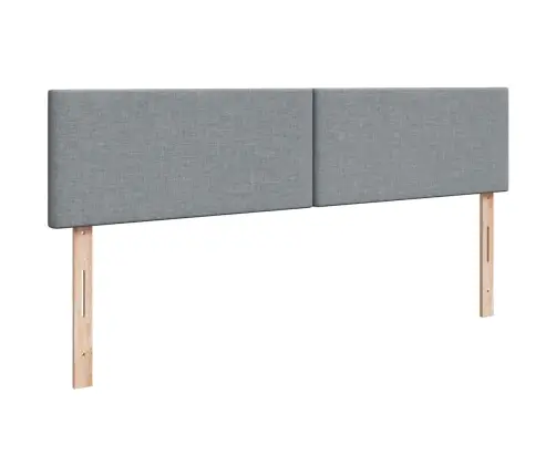 Kontinentaalvoodi Madratsiga, Helehall, 200X200 cm Kangas