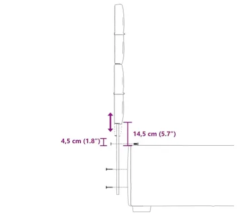 Atsperu Gultas Rāmis Ar Matraci, Tumši Brūna, 80X200 Cm, Audums Vidaxl