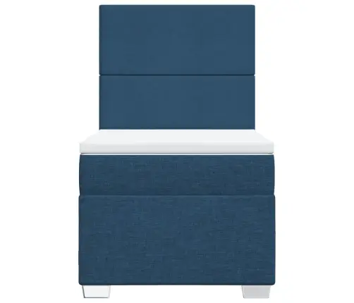 Kontinentaalvoodi Madratsiga, Sinine, 90X190 cm Kangas