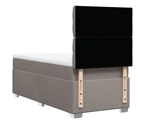 Kontinentaalvoodi Madratsiga, Pruunikashall, 90X190 cm Kangas