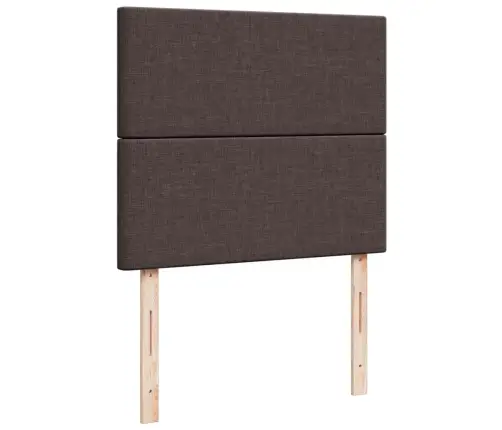 Kontinentaalvoodi Madratsiga, Tumepruun, 120X200 cm Kangas