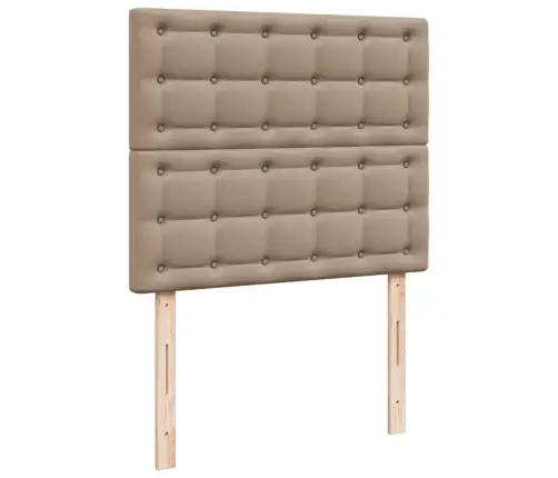 Vedrumadratsiga Voodi Madratsiga, Cappuccino, 120X190 cm Kunstnahk