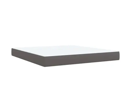 Kontinentaalvoodi Madratsiga, Hall, 180X200 cm Kunstnahk