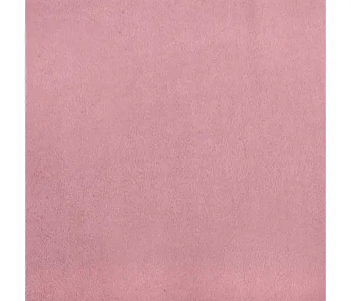 Atsperu Gulta Ar Matraci, Rozā Samts, 140X200 Cm Vidaxl
