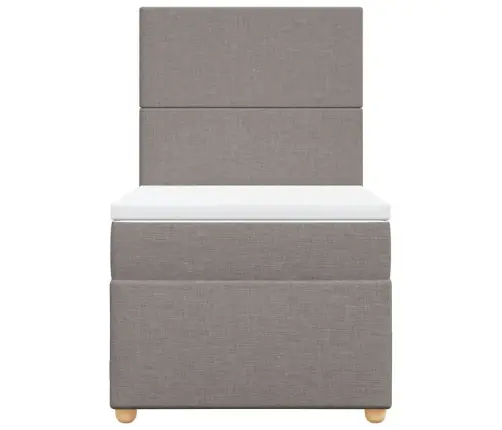 Kontinentaalvoodi Madratsiga, Pruunikashall, 100X200 cm Kangas