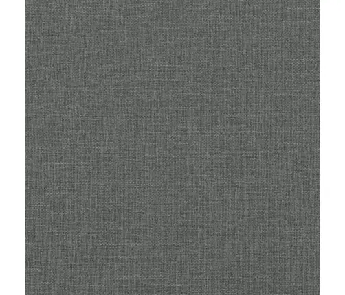 Atsperu Gulta Ar Matraci, Tumši Pelēks, 180X200 Cm, Audums Vidaxl