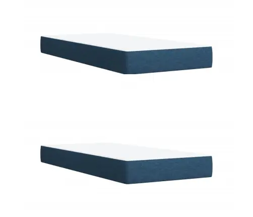 Kontinentaalvoodi Madratsiga, Sinine, 200X200 cm Kangas